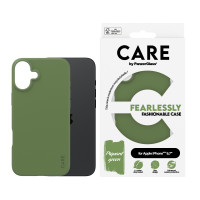 Produktbild för PanzerGlass CARE by PG Green iPhone16 6.7 mobiltelefonfodral Omslag Transparent
