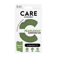 Produktbild för PanzerGlass CARE by PG Green iPhone16 6.7 mobiltelefonfodral Omslag Transparent