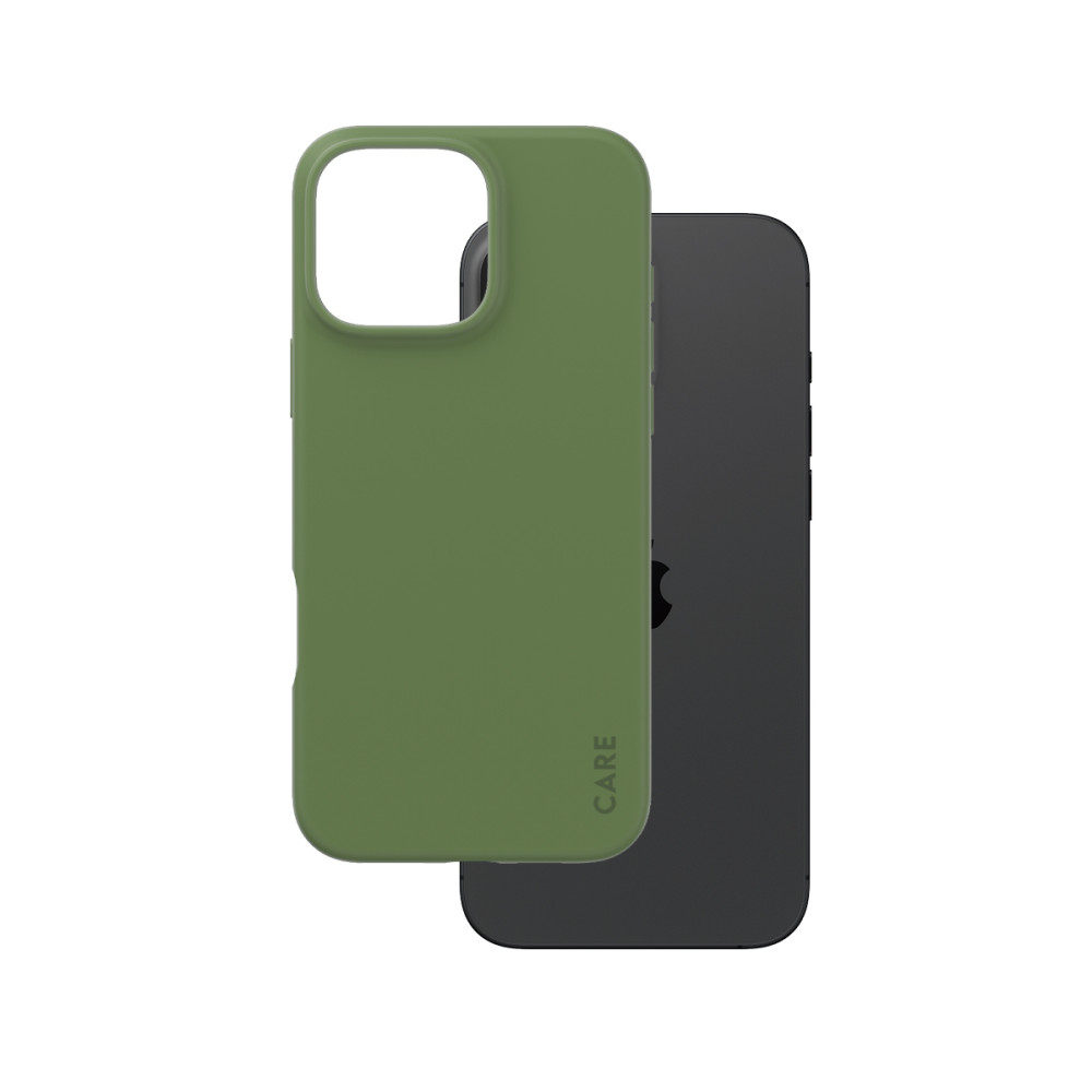 Produktbild för PanzerGlass CARE by PG Green iPhone16 6.9 Pro mobiltelefonfodral Omslag Transparent