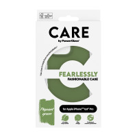 Produktbild för PanzerGlass CARE by PG Green iPhone16 6.9 Pro mobiltelefonfodral Omslag Transparent