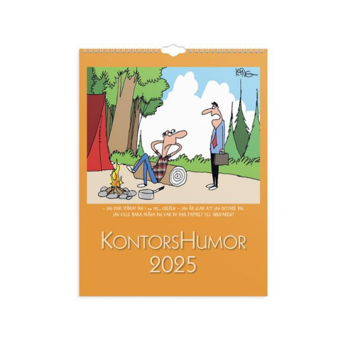 Burde Väggkalender Kontorshumor 2025