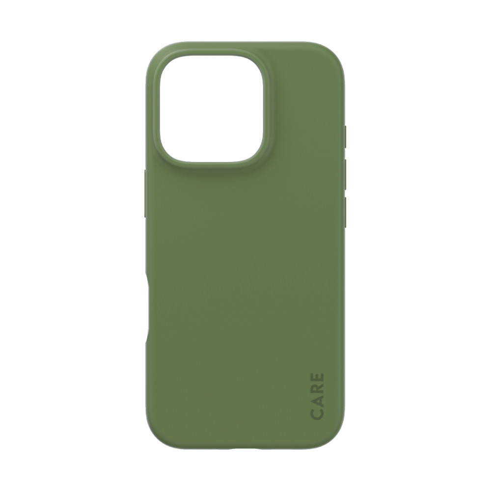 Produktbild för PanzerGlass CARE by PG Green iPhone16 6.3 Pro mobiltelefonfodral Omslag Transparent