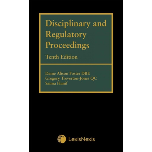 LexisNexis UK Disciplinary and Regulatory Proceedings (inbunden, eng)
