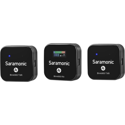 SARAMONIC Saramonic Blink 900 B2R 2.4G  WIRELESS Microphone Kit with recording function & charging box