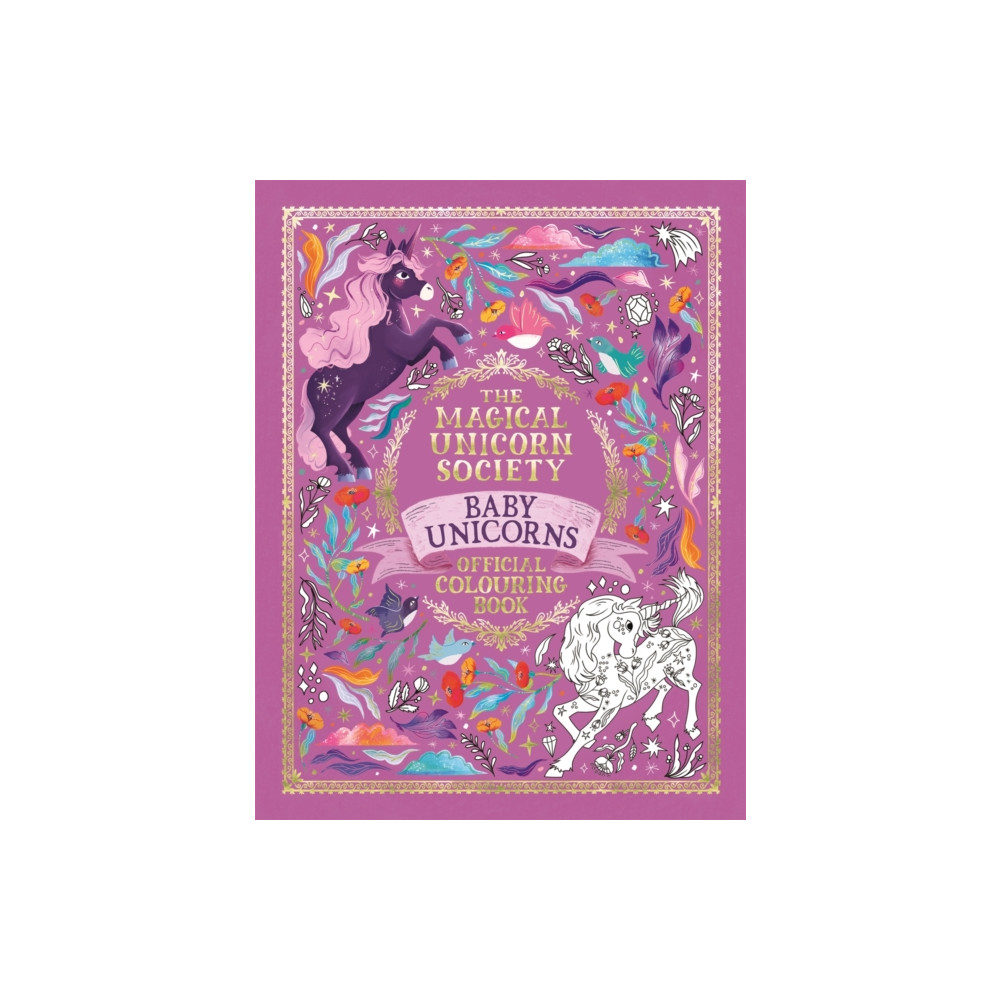 Produktbild för The Magical Unicorn Society Official Colouring Book: Baby Unicorns (häftad, eng)
