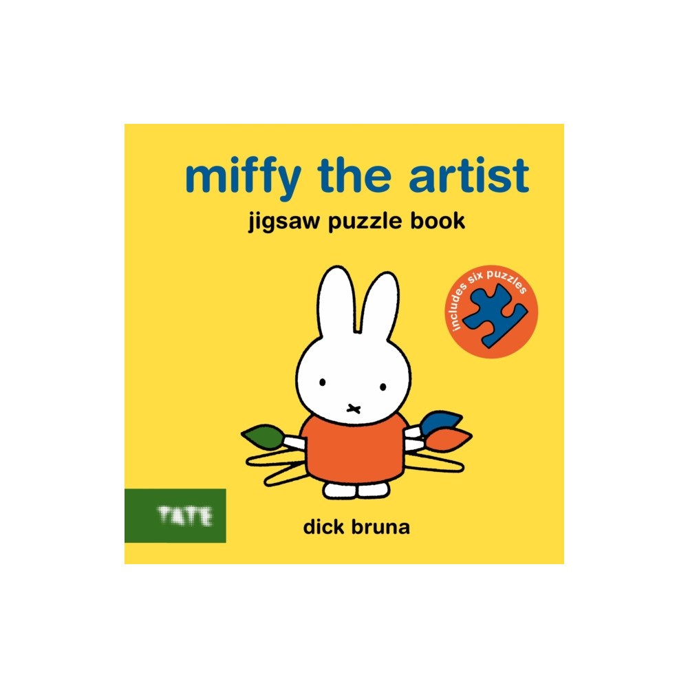 Produktbild för Miffy the Artist: Jigsaw Puzzle Book (bok, board book, eng)