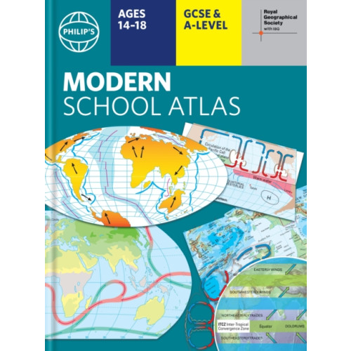 Octopus publishing group Philip's RGS Modern School Atlas (inbunden, eng)