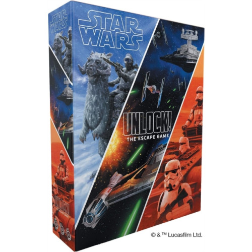 Asmodee Unlock! Star Wars Escape Game (häftad, eng)