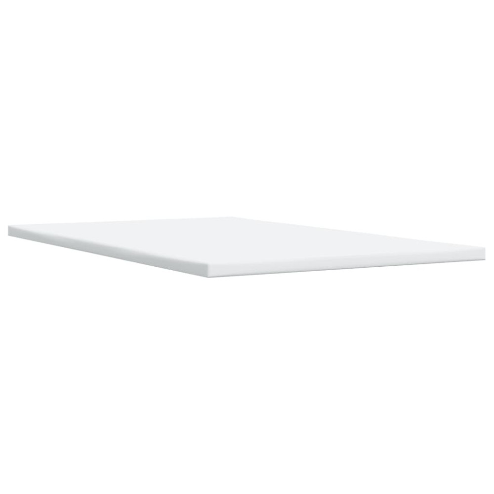 Produktbild för Ramsäng med madrass mörkbrun 120x200 cm tyg