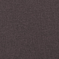 Produktbild för Ramsäng med madrass mörkbrun 120x200 cm tyg