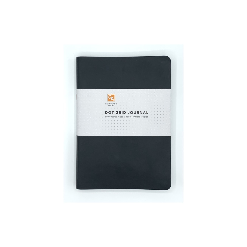 Produktbild för Dot Grid Journal - Onyx (häftad, eng)