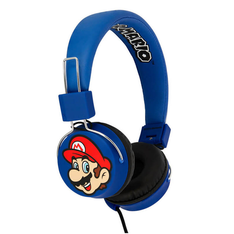 Produktbild för SUPER MARIO Hörlur Tween On-Ear 100dB Mario & Luigi