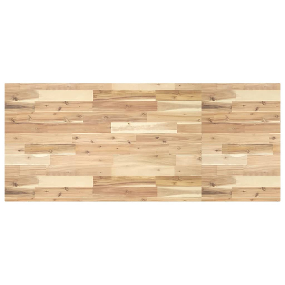 Produktbild för Arbetsbänk 140x60x83 cm massiv akacia rektangulär