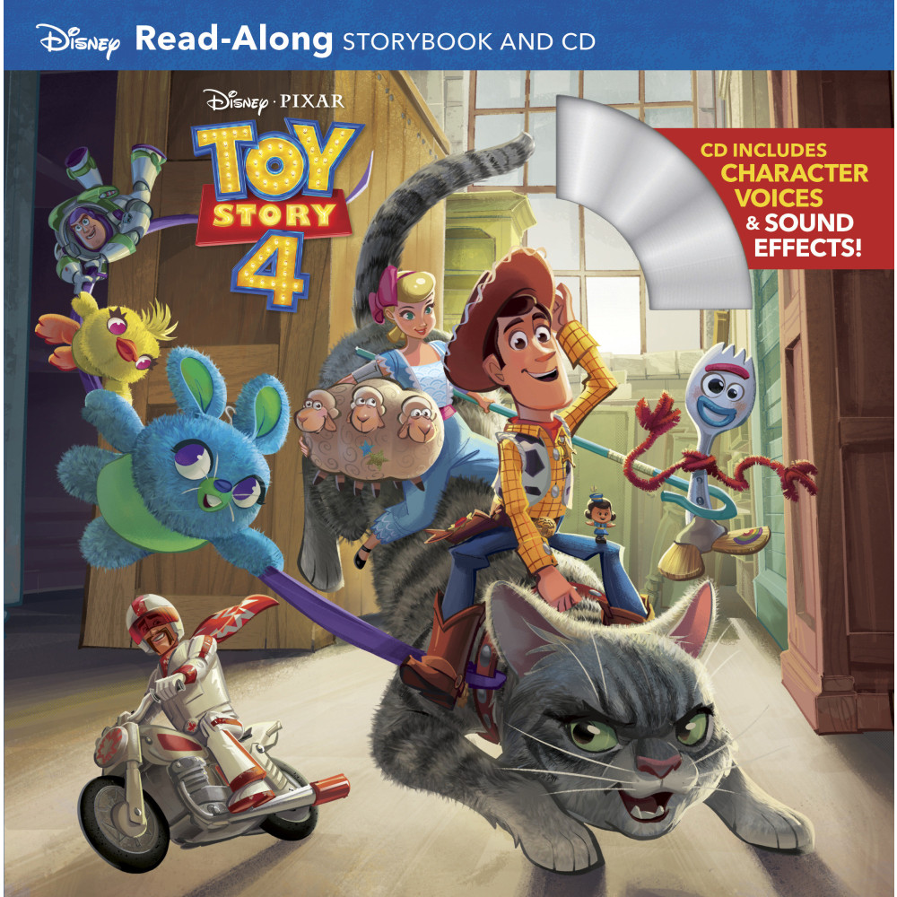 Produktbild för Toy Story 4 ReadAlong Storybook and CD (häftad, eng)