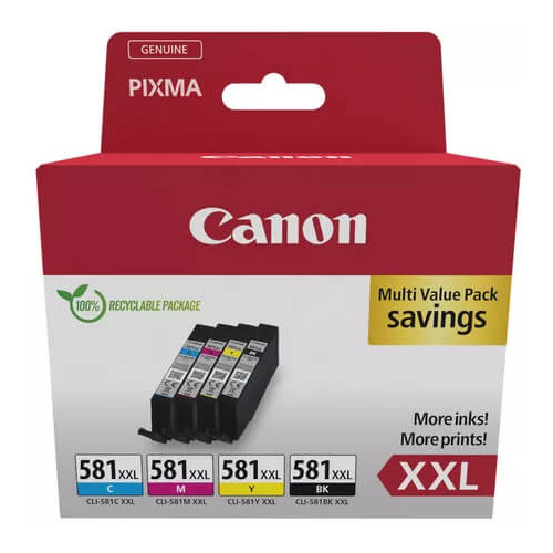 CANON Ink 1998C007 CLI-581XXL Multipack