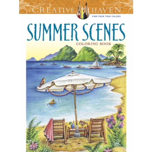 Dover publications inc. Creative Haven Summer Scenes Coloring Book (häftad, eng)