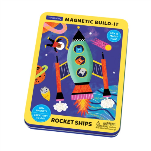 Galison Rocket Ships Magnetic Build-it