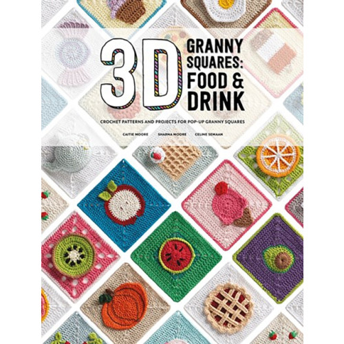 David & Charles 3D Granny Squares: Food and Drink (häftad, eng)