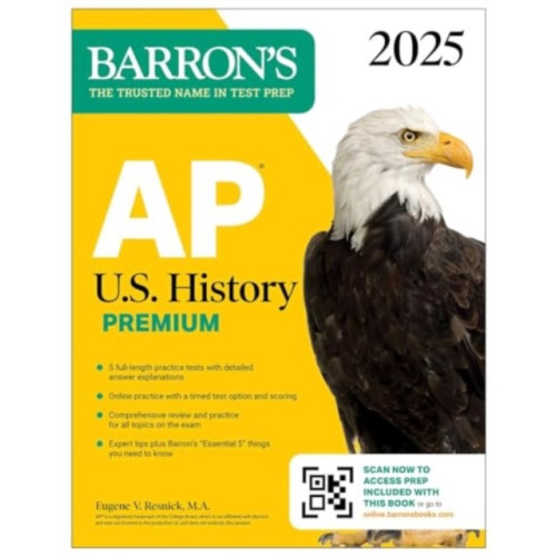 Kaplan Publishing AP U.S. History Premium, 2025: Prep Book with 5 Practice Tests + Comprehensive Review + Online Practice (häftad, eng)