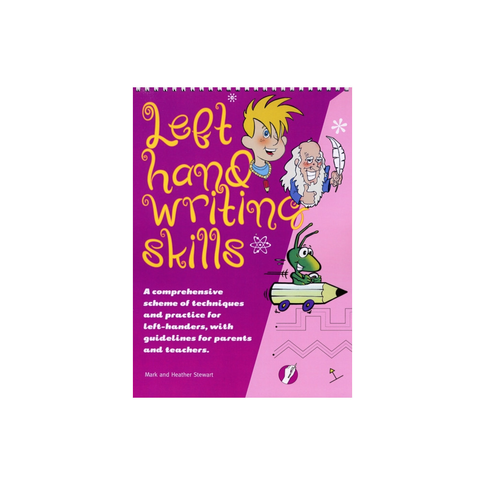 Produktbild för Left Hand Writing Skills - Combined (bok, spiral, eng)