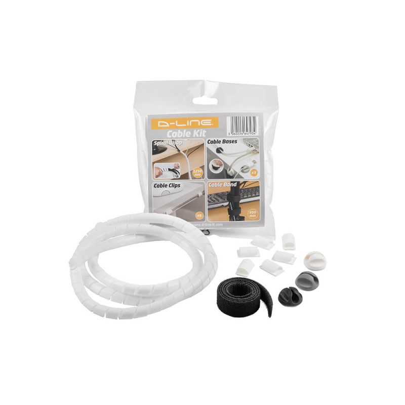 Produktbild för Kabelhållare Kit Vit
