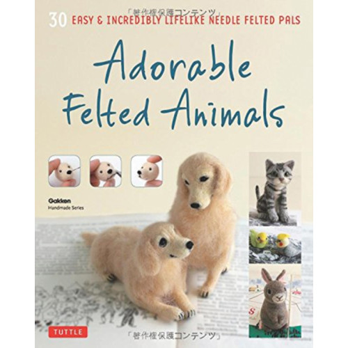 Tuttle Publishing Adorable Felted Animals (häftad, eng)