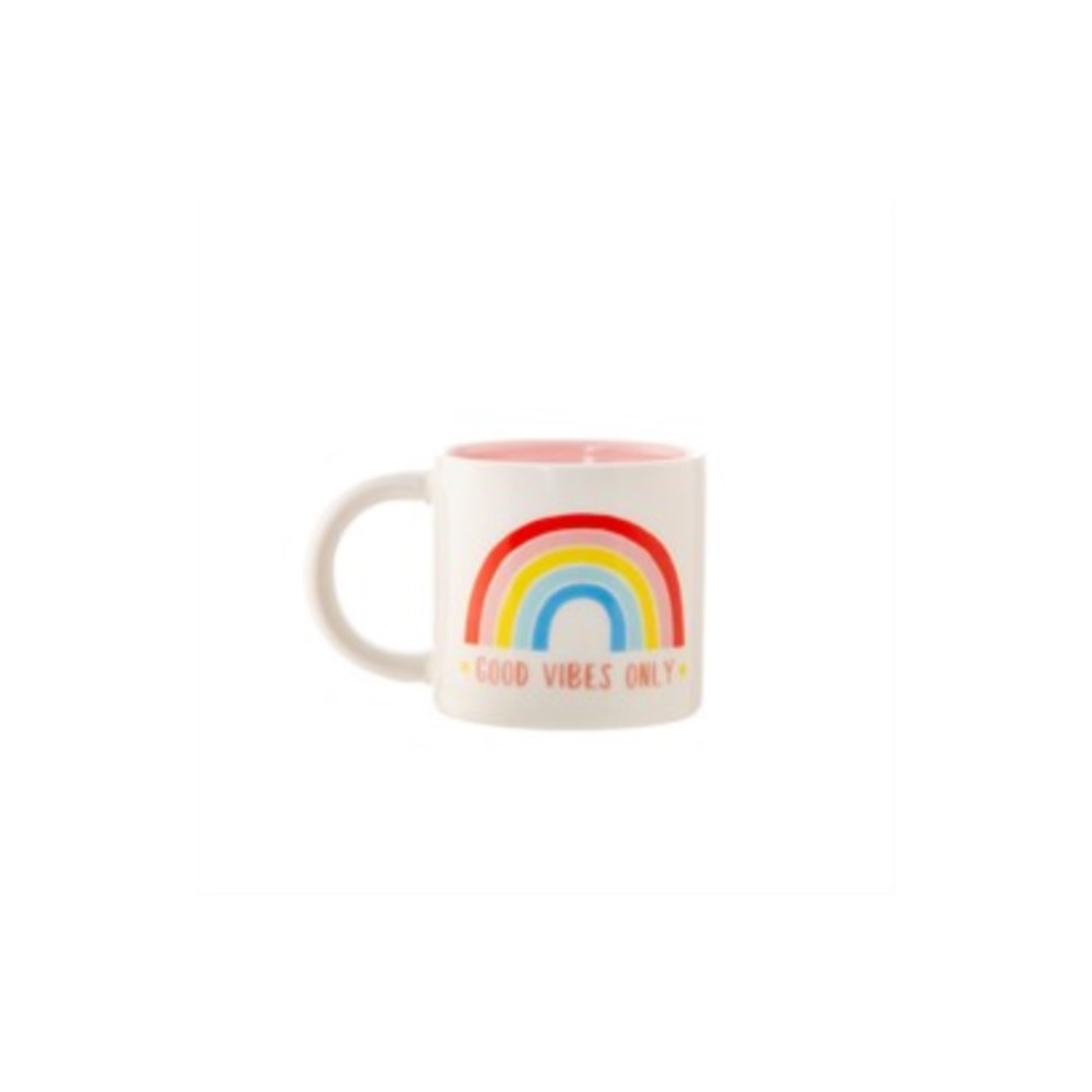 Produktbild för Sass & Belle Chasing Rainbows Good Vibes Only Mug