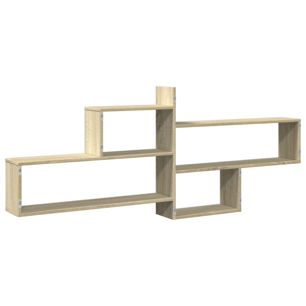 Produktbild för Vägghylla sonoma-ek 167,5x18x68 cm konstruerat trä