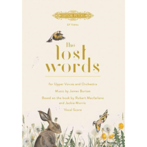 Edition Peters The Lost Words (häftad, eng)