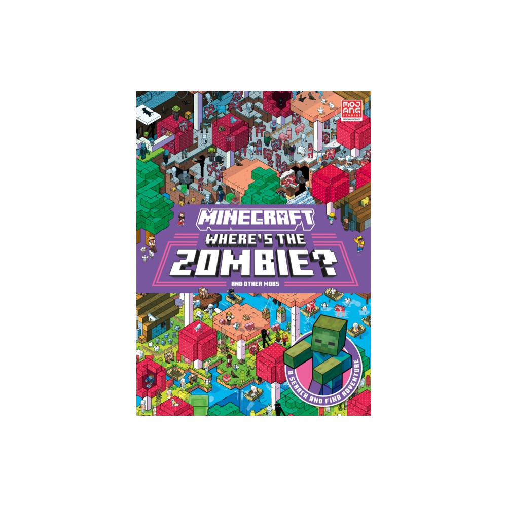 Produktbild för Minecraft Where’s the Zombie? (inbunden, eng)