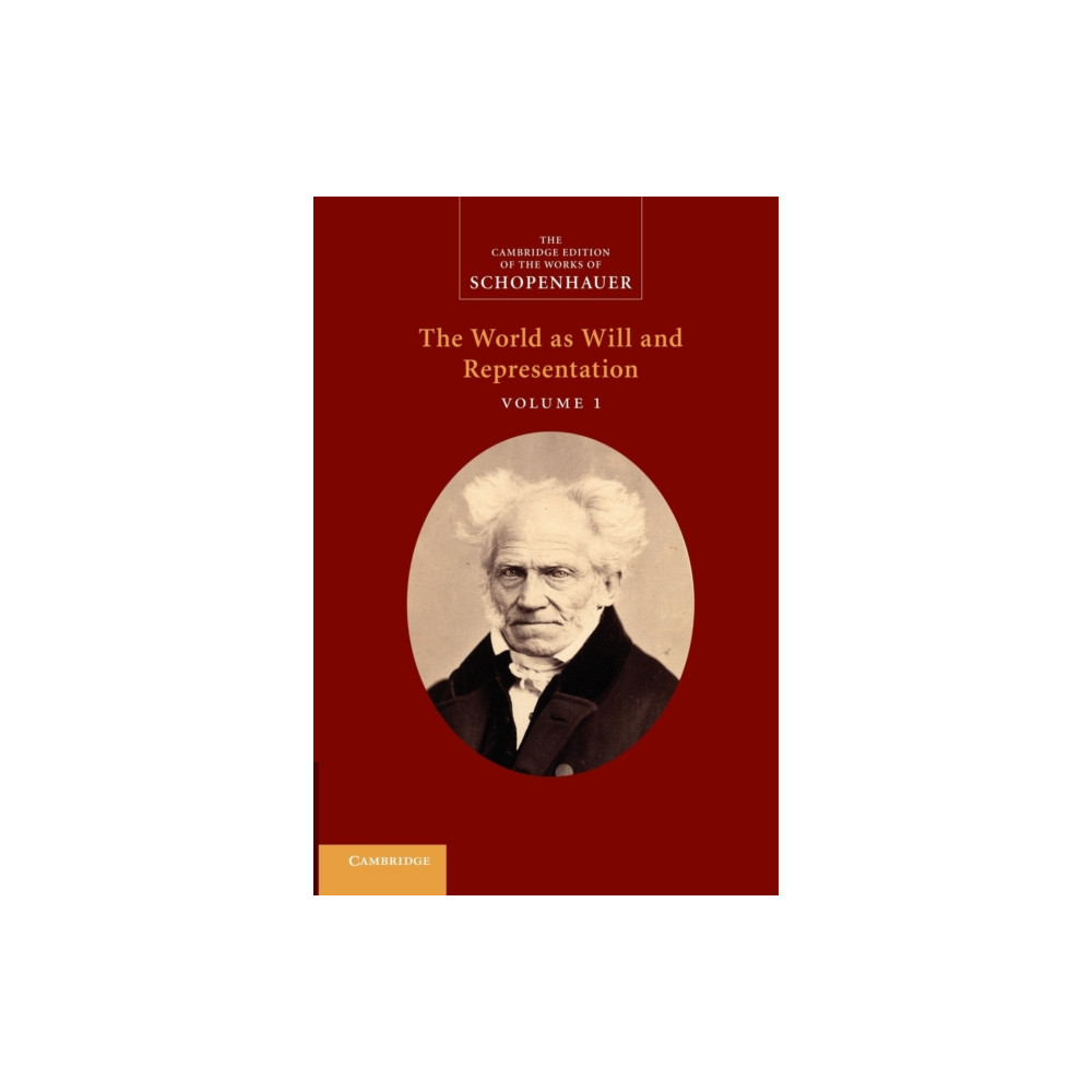 Produktbild för Schopenhauer: 'The World as Will and Representation': Volume 1 (häftad, eng)