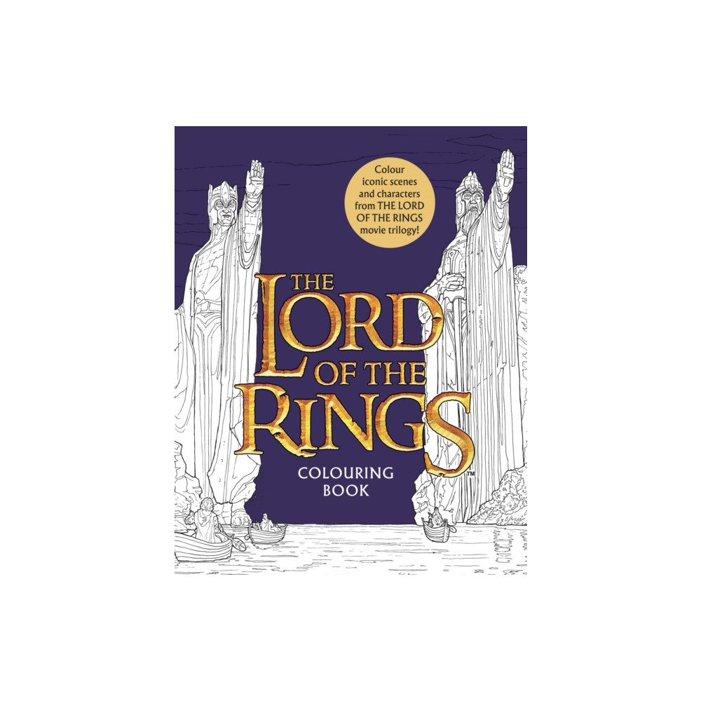 Produktbild för The Lord of the Rings Movie Trilogy Colouring Book (häftad, eng)