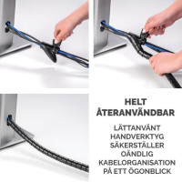 Produktbild för Kabelsamlare FELLOWES Cablezip svart