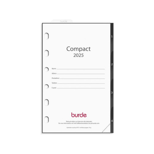 Burde Compact grundsats 2025