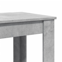 Produktbild för Barbord betonggrå 102x50x103,5 cm konstruerat trä