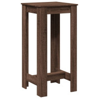 Produktbild för Barbord brun ek 51x50x103,5 cm konstruerat trä