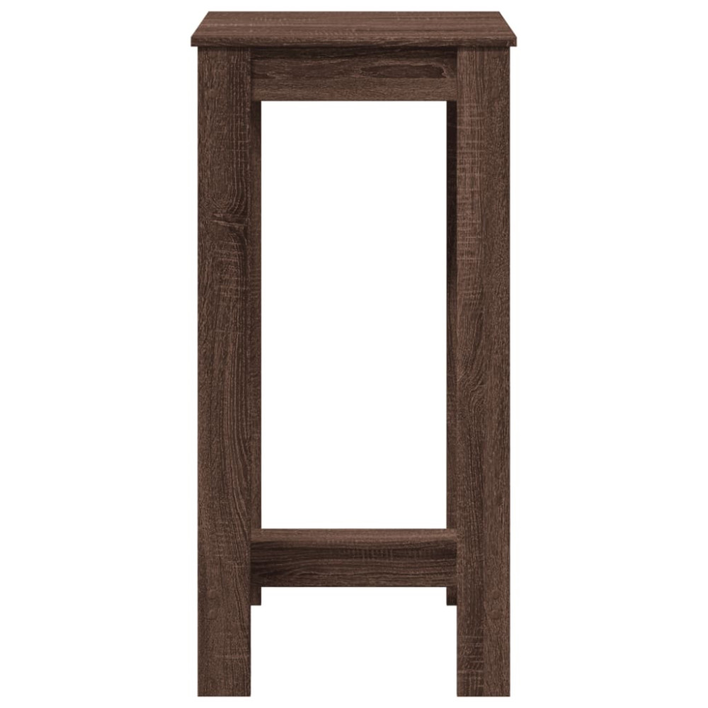 Produktbild för Barbord brun ek 51x50x103,5 cm konstruerat trä