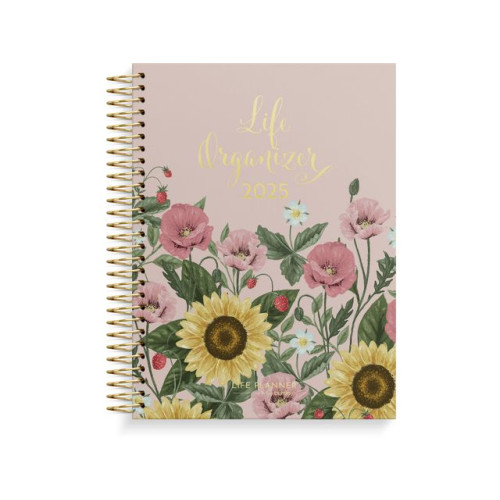 Burde Life Organizer Blommor 2025