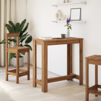 Produktbild för Barbord artisian-ek 102x50x103,5 cm konstruerat trä