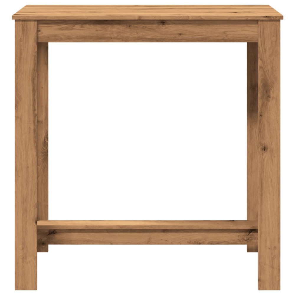Produktbild för Barbord artisian-ek 102x50x103,5 cm konstruerat trä
