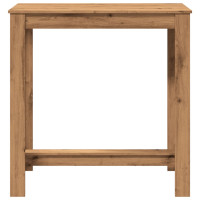 Produktbild för Barbord artisian-ek 102x50x103,5 cm konstruerat trä