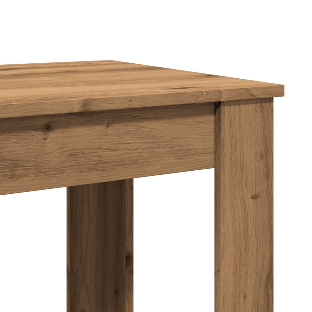 Produktbild för Barbord artisian-ek 102x50x103,5 cm konstruerat trä