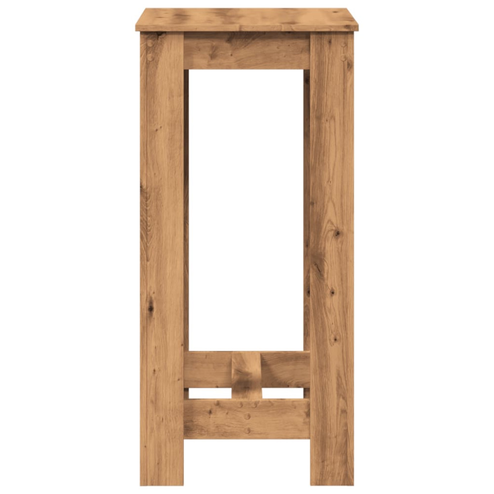 Produktbild för Barbord artisian-ek 51x50x103,5 cm konstruerat trä
