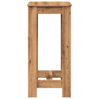 Produktbild för Barbord artisian-ek 51x50x103,5 cm konstruerat trä