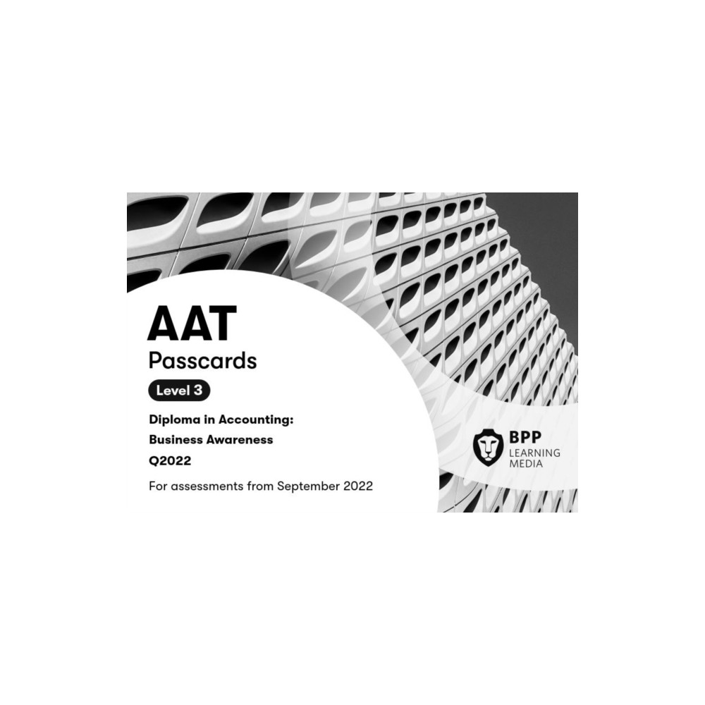 Produktbild för AAT Business Awareness (bok, spiral, eng)