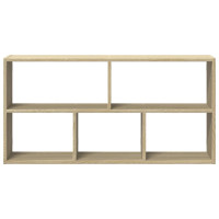 Produktbild för Vägghylla sonoma-ek 100x25x50 cm konstruerat trä