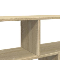 Produktbild för Vägghylla sonoma-ek 100x25x50 cm konstruerat trä