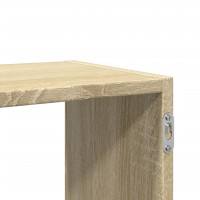 Produktbild för Vägghylla sonoma-ek 100x25x50 cm konstruerat trä