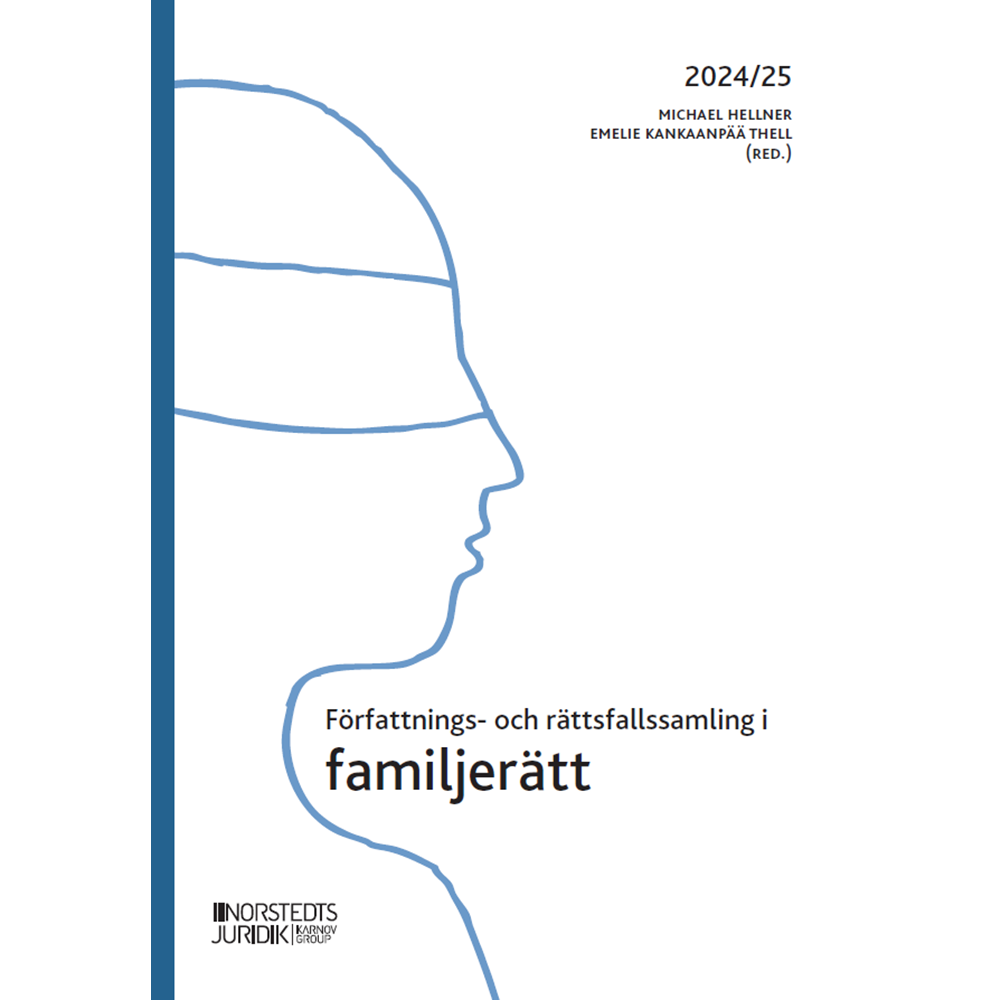 Produktbild för Författnings- och rättsfallssamling i familjerätt : 2024/25 (häftad)