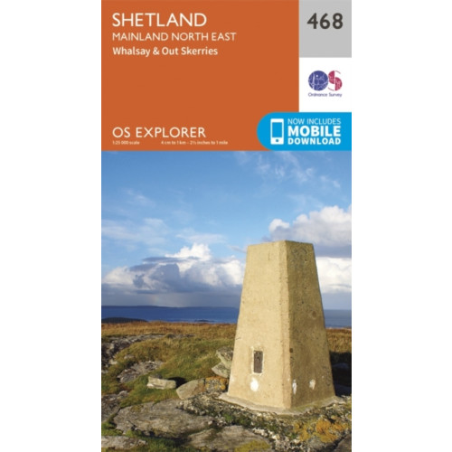 Ordnance Survey Shetland - Mainland North East